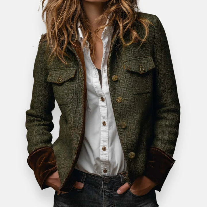 Claudia™ | Elegant jacket with soft finishes